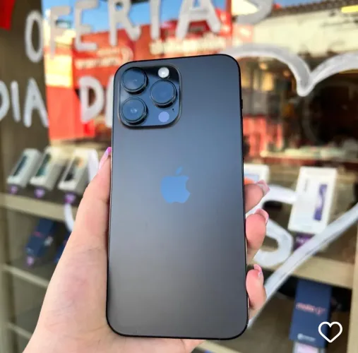 iPhone 14 pro max preto 128GB 6 meses de garantia