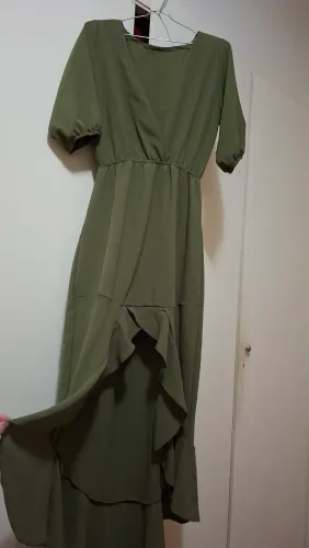 Vestido verde - tamanho único