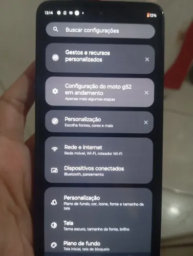 Vendo celular moto g 52