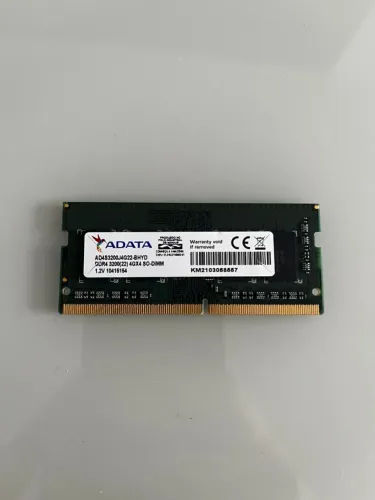 Memória RAM 4GB para Notebook DDR4 3200MHz Adata