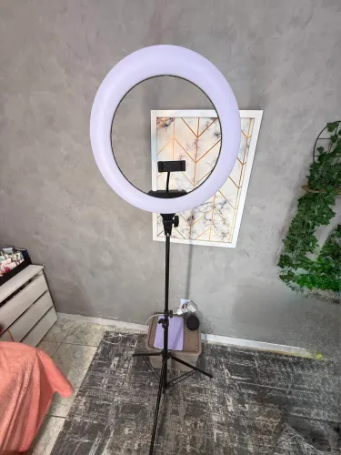 Ring Light + Tripé 1,70m