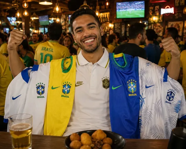 Camisa do Brasil Seleção Copa Unissex
