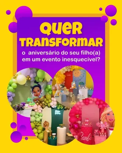 Kit para sua festa alugo 