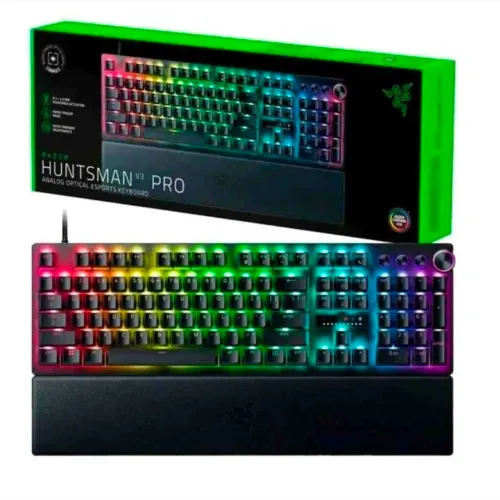 Teclado Razer huntsman v3 pro óptico NOVO