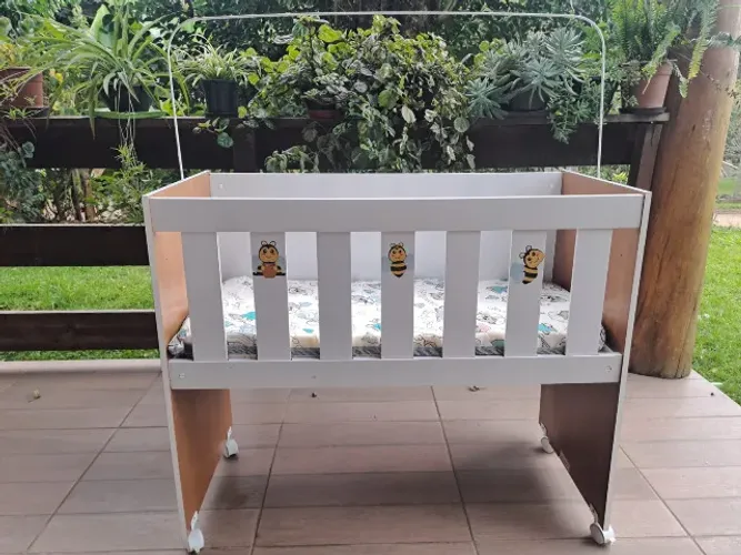 Mini Berço Tigus Rubi Multifuncional | Colchão incluido 