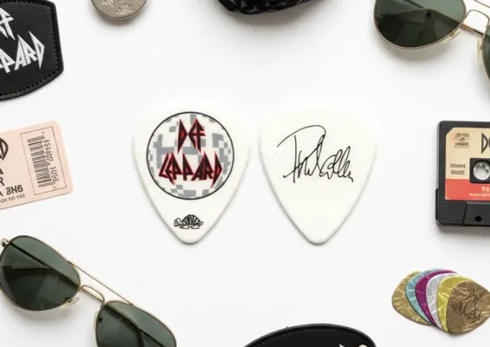 Palheta de Guitarra Def Leppard Phil Collen Oficial