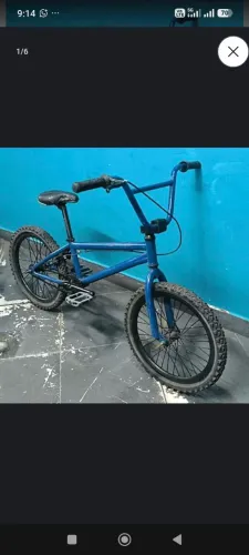 12x de R$69 no cartão Bicicleta BMX Importada Aro 20 Forte Manobra Pista Bike Top Barato