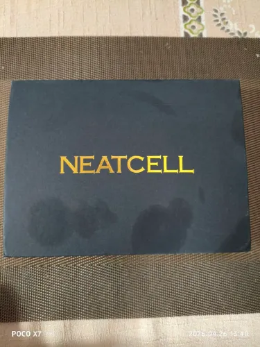 Caneta Neatcell Laser Azul.