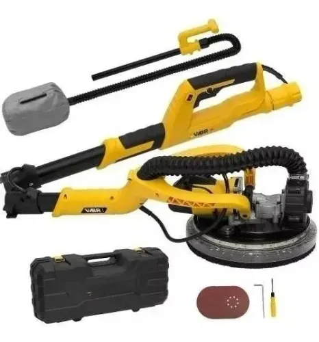 Lixadeira Telescópica de parede e teto e parede com luz led 225 mm 750W WBR 110V