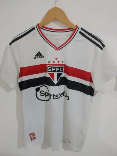 Camisa de futebol Adidas( torcedor) São Paulo F.C. ( original) Tam. M./ Usada.
