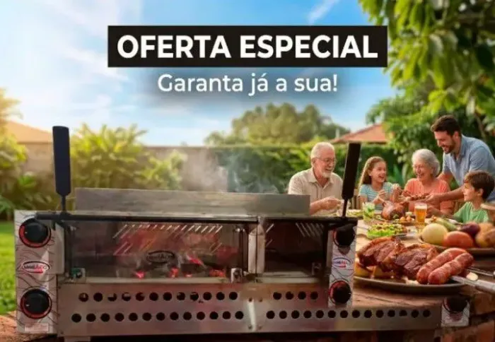 Forno Cristal Aço Com Forno Duplo e Infravermelho