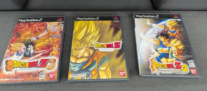 Jogo trilogia dragonball z ps2