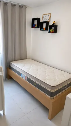 Cama mais colchão Ortobom