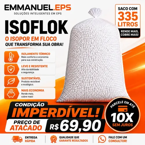 Eps para lajes placa de isolamento , Isofloc isopor em flocos