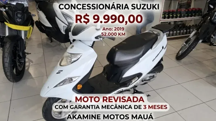 Burgman 19 - Revisada com Garantia