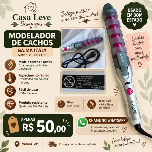 Modelador de cachos