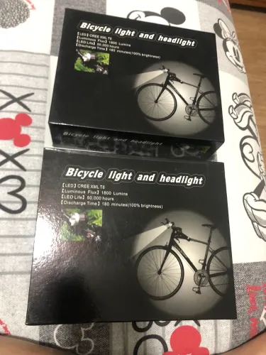 Farol de Bike - Bicicleta Recarregavel