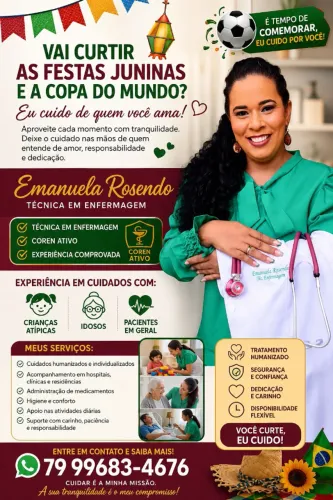 Cuidadora de Pacientes em Geral