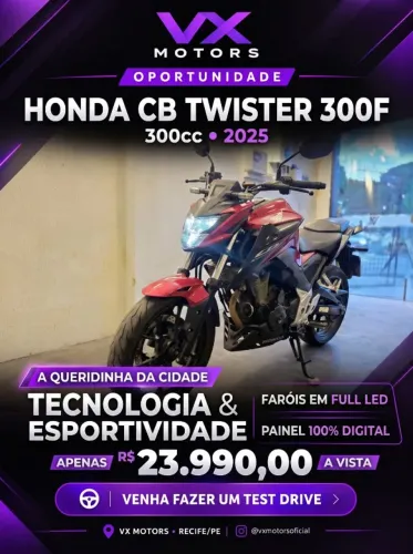 Honda CB 300f Twister Flex 2025