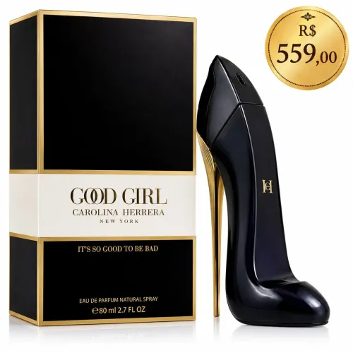 Perfume Feminino Good Girl Carolina Herrera 80ml - Original Lacrado