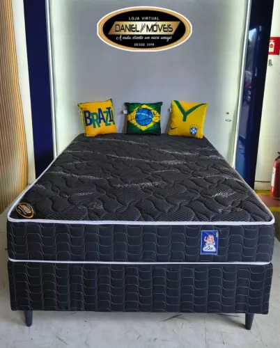 Cama casal molas ensacadas _ Brinde travesseiros