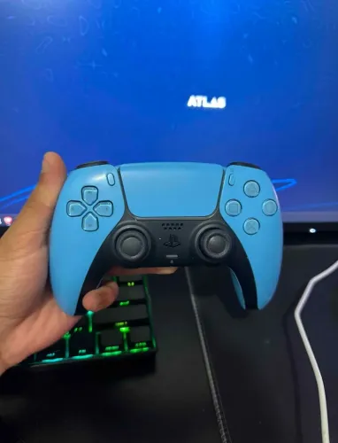 Controle de ps5 scuff com pedals