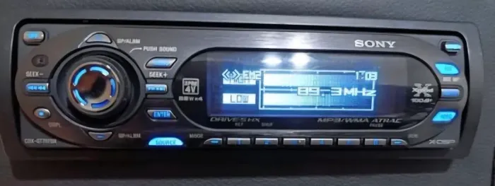 Som automotivo Sony Mp3 Cdx-gt 707dx
