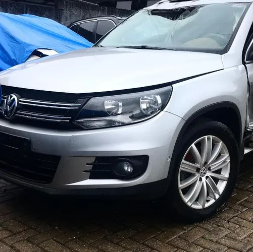 Vw Tiguan 2.0 TSI 2014 Porta Capo Airbag Motor Farol Suspensão Cambio Mecanica Sucata