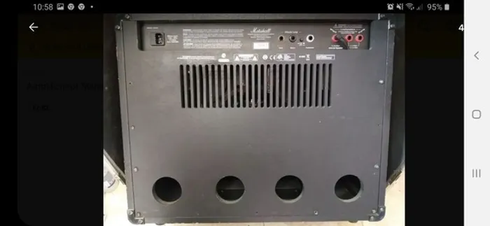 Amplificador Marshall MA50C