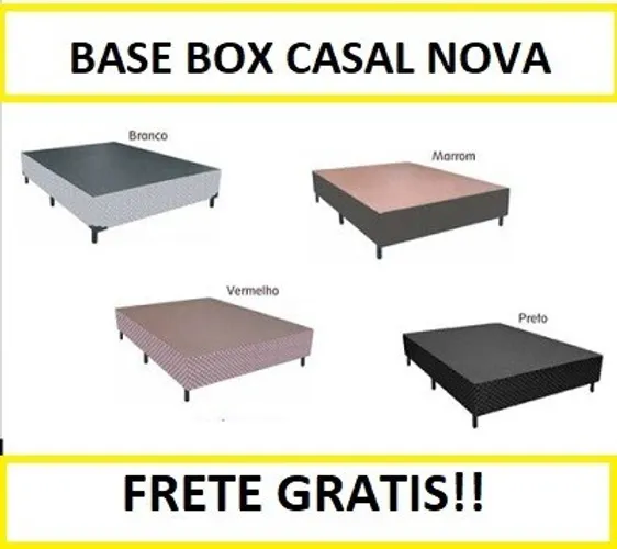 Super oferta de base para Colchão casal tamanho Padrão+Frete gratis!!