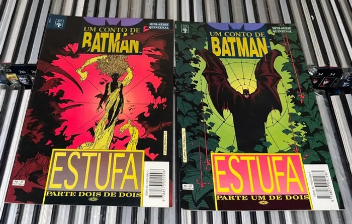 Batman estufa editora abril de 1994 completa em 2 edições
