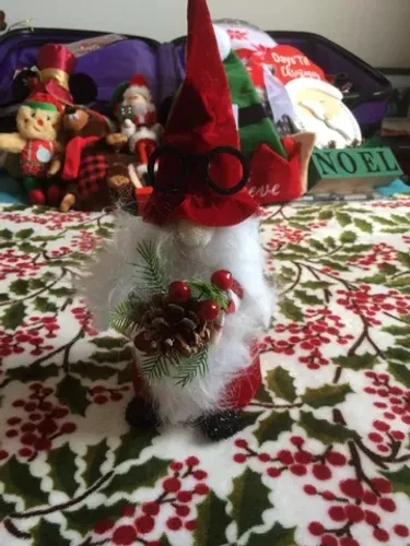 Duendes de Natal  vermelho