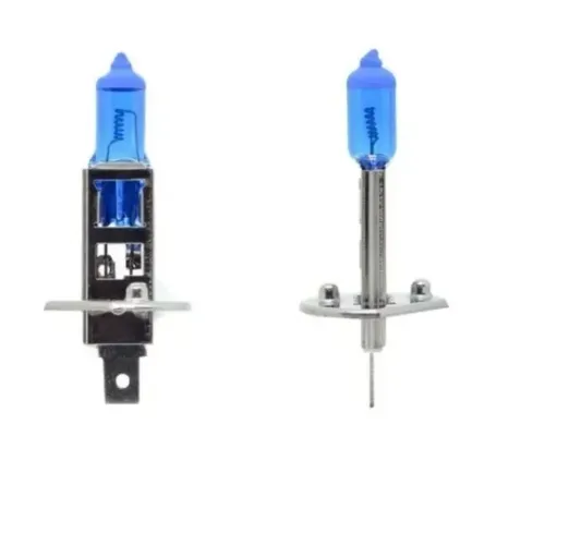 SB H1 - Par Lampada Super Branca H1 8500k Tipo Xenon 12v 55w