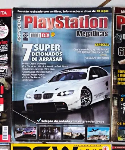 Revista Playstation Especial Ano 5 Nº 16 - Batman: Arkham Asylum, X-Men Origins: Wolverine