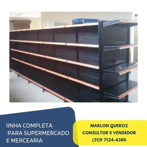 Gondola de Aço Comercial de Centro