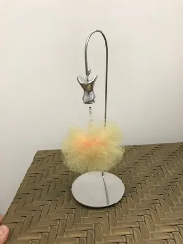 Pêndulo / bailarina / metal 