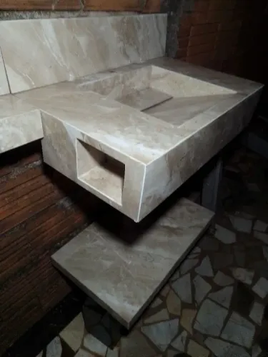 Bancada de porcelanato pronta entrega