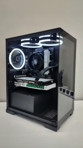 PC Gamer Ryzen 5 5500 / GTX 1660 Super / 16GB ram - Loja Física