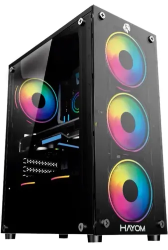 Computador completo Ryzen 5 5600G 8gb ddr4 ssd 480gb gabinete gamer fonte 500W