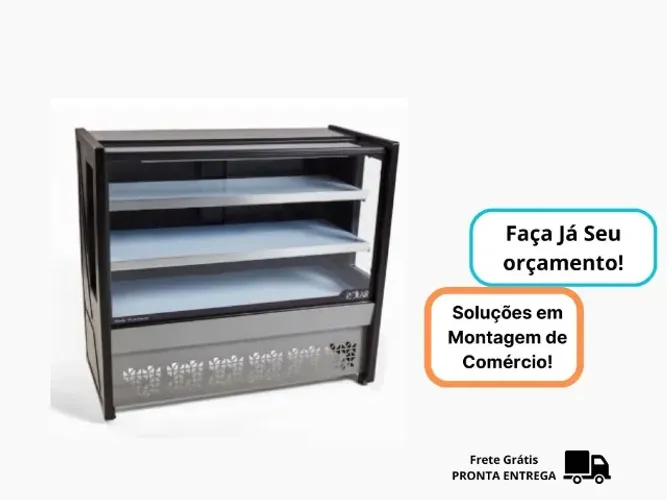 Balcao 1,25 Platinum Polar Novo