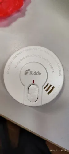 Detector de fumaça Kidde ke29HD + Detector de monóxido de carbono kidde 5CO