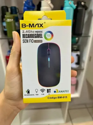 Mouse sem Fio Recarregável