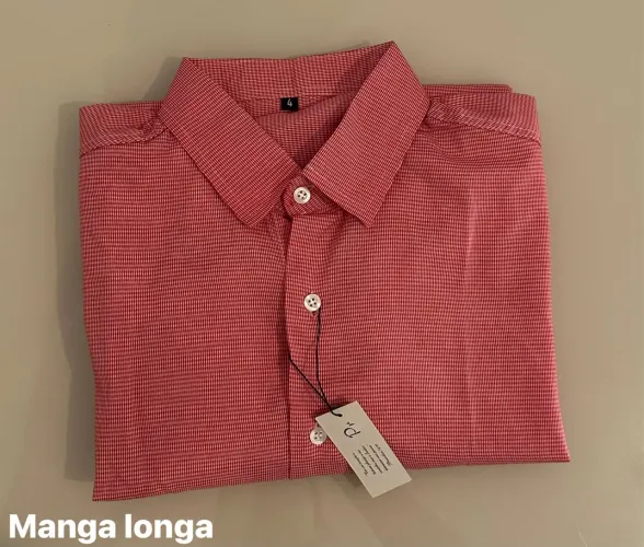 Camisa Manga Longa Vermelha