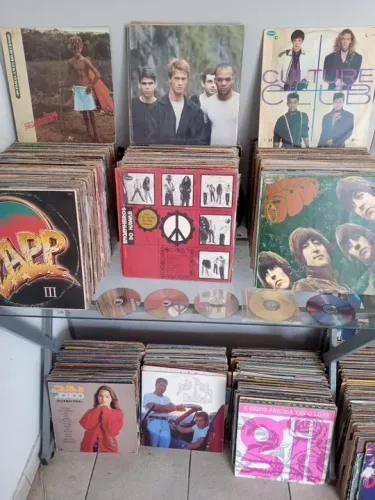 DISCOS DE VINIL VÁRIOS ESTILOS Valores Na Descrição