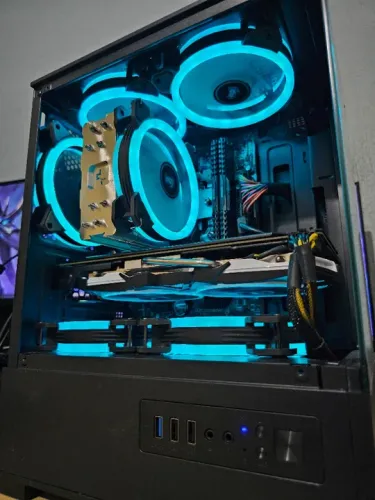 CPU Gamer Custo Beneficio Intel i5 +16Gb+RTX+Novo+Só Venda+Entrega