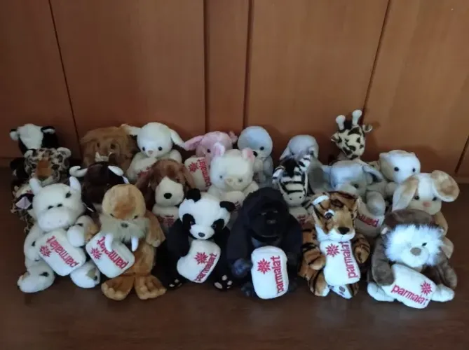Coleção completa mamíferos Parmalat