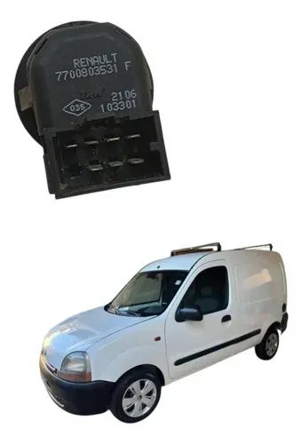 Botão Regulagem Retrovisor Renault Kangoo 2003 2004 2005