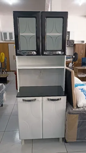 Armário de Cozinha com 70cm-Móvel em Aço