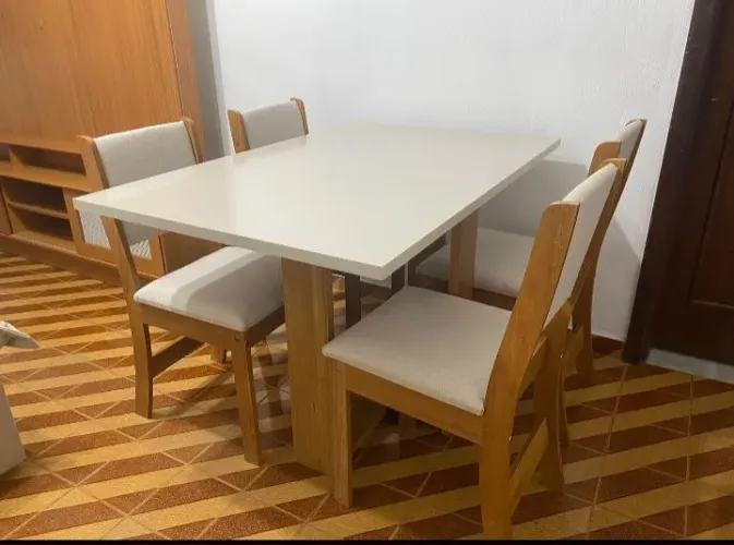 Super Promoção Mesa de Jantar 120x80