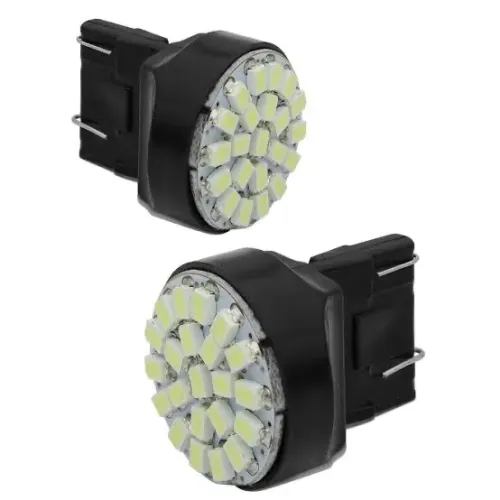 Par Lampada T20 2 Polos Branca 12V